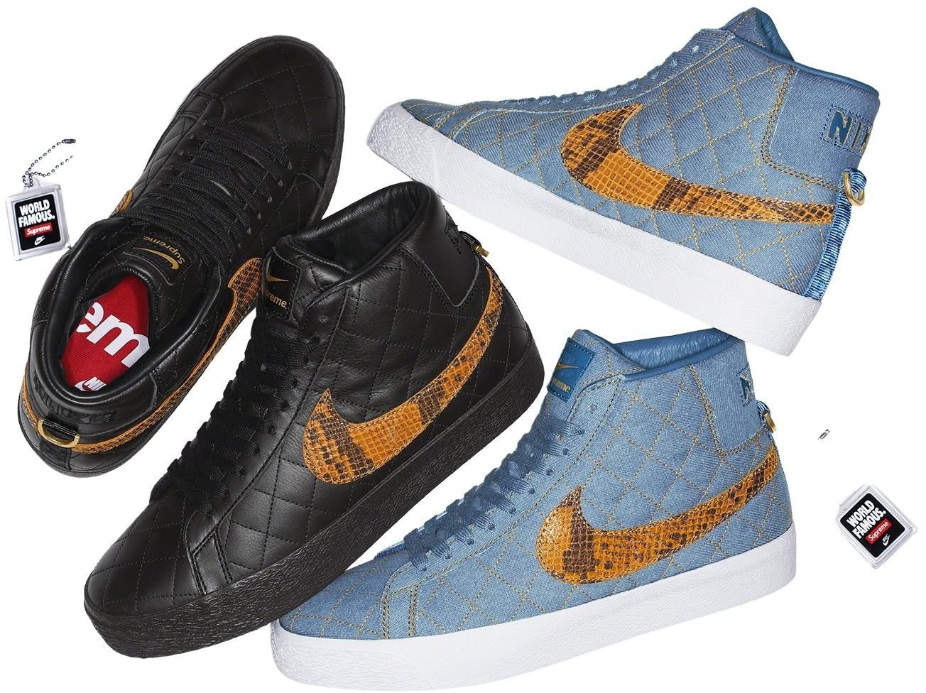 Supreme®/Nike SB Blazer Mid